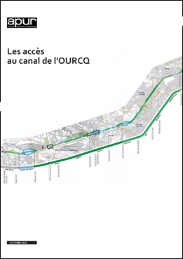 Couverture - Les accès au canal de l'Ourcq © Apur