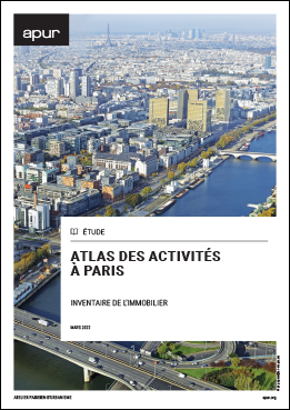 Couverture - Atlas des activités à Paris - Inventaire de l’immobilier © Apur