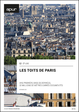 Couverture - Les toits de Paris © Apur