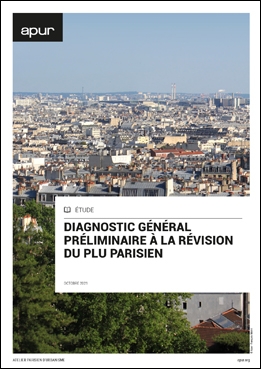 Couverture - Diagnostic du PLU parisien © Apur - François Mohrt