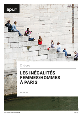 Couverture - Les inégalités femmes/hommes à Paris © Apur