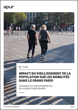 Couverture - Impact du vieillissement de la population sur les mobilités dans le Grand Paris © Apur