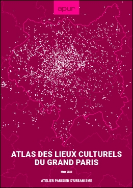 Couverture – Atlas des lieux culturels du Grand Paris © Apur