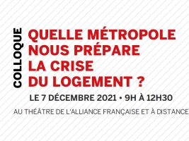 Quelle métropole nous prépare la crise du logement ? © https://www.epfif2021.fr/