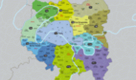 The makeup of 12 territories in the -Métropole du Grand Paris-