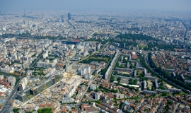 Vue aérienne de la Métropole du Grand Paris © ph.guignard@air-images.net