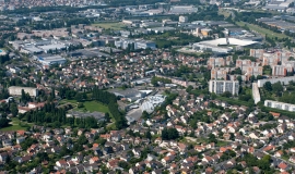 Aulnay-sous-Bois - detached and multi-dwelling housing, economic development area © DRIEA - Gobry