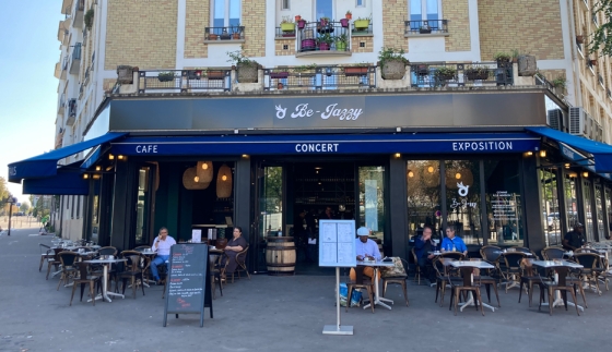 Be-Jazzy, tiers-lieux culturel et bar/restaurant - 12, avenue de la porte de Montmartre (Paris 18e) 