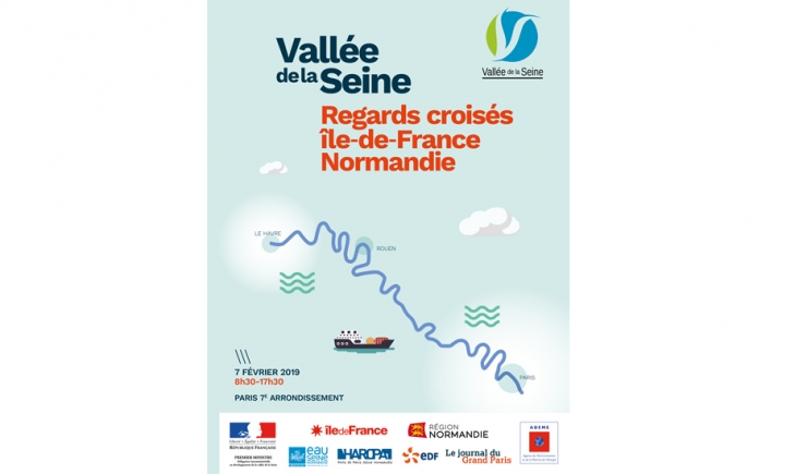 Vallée de la Seine : regards croisés Ile-de-France Normandie © Journal du Grand Paris - DIDVS - Régions IDF et Normandie 