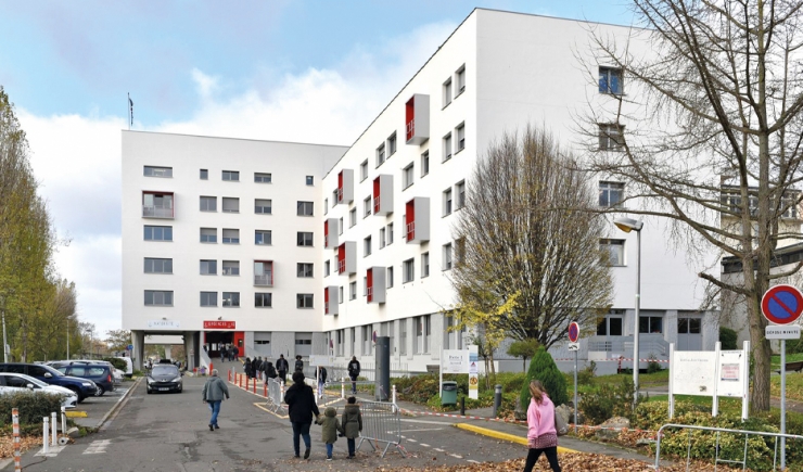 Hôpital Jean Verdier à Bondy © Apur - David Boureau