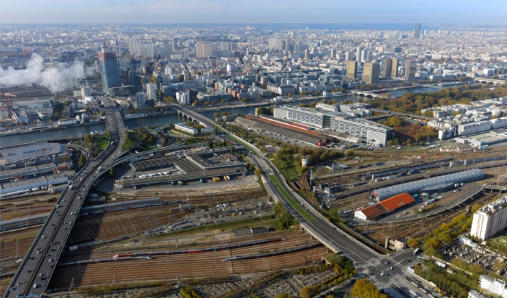Gare de Lyon Railway links (12th district). © Ph.guignard@air-images.net