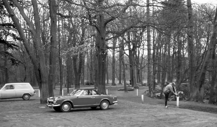 The Bois de Vincennes park in 1977 © Apur