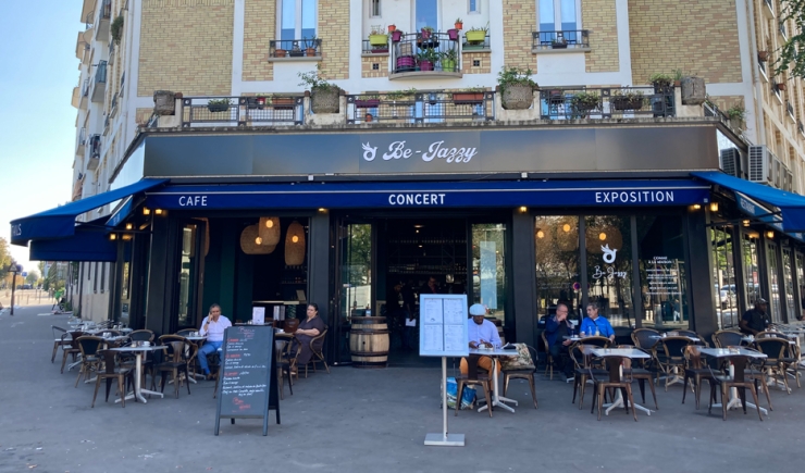 Be-Jazzy, tiers-lieux culturel et bar/restaurant - 12, avenue de la porte de Montmartre (Paris 18e) 