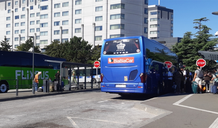 Roissypôle bus and coach station at the Charles-de-Gaulle airport © Apur