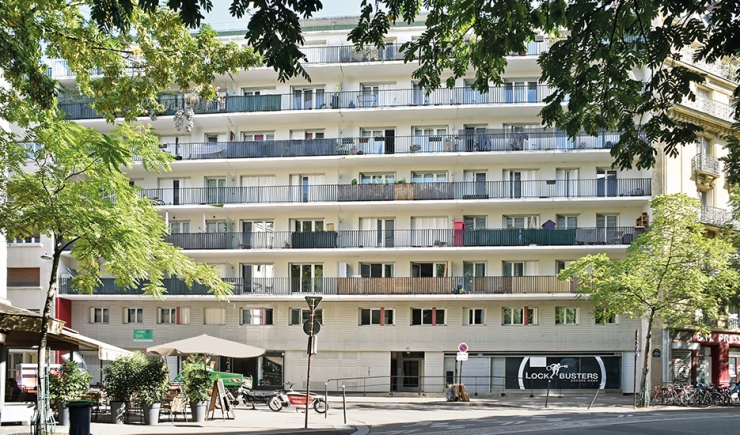 Set of 43 social housing units, 2 rue Crillon, Paris 4th - social landlord Paris Habitat © Apur