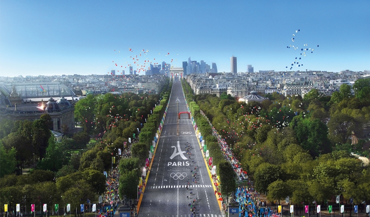 The 2024 Olympic and Paralympic Games, leverage for building Grand Paris © Paris 2024 - Luxigon