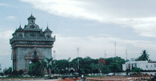 Vientiane - Laos : Le Patuxay