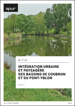 Couverture - Intégration urbaine et paysagère des bassins de Coubron et du Pont-Yblon © Apur