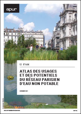 Couverture - Atlas des usages et des potentiels du réseau parisien d’eau non potable © Apur