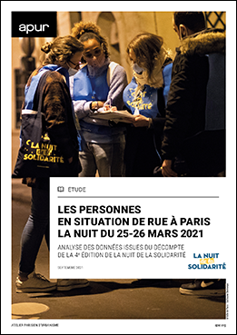 Couverture – Les personnes en situation de rue à Paris la nuit du 25-26 mars 2021
